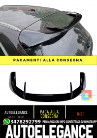 Spoiler Tetto Nero Lucido per BMW X5 F15 / X5M F85 / M50d 2013–2018
