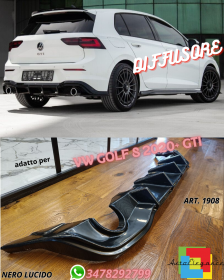✨✨DIFFUSORE ADATTO PER VW Golf Mk8 GTI 2020+ ✨✨
