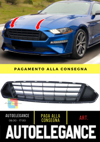 ✨Griglia Sportiva Pulita per Ford Mustang Coupe Cabrio Facelift 17-22✨