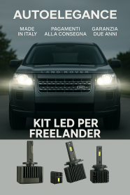 KIT LED D1S 6000K Anabbaglianti per Land Rover Freelander | CANBUS Bianco
