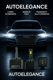 KIT LED D5S 6000K Anabbaglianti per Audi A4 B9 | Luce Bianca Fredda CANBUS