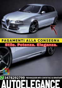 ✨Minigonne Laterali in ABS per Alfa Romeo 147 (2000&ndash;2010)✨