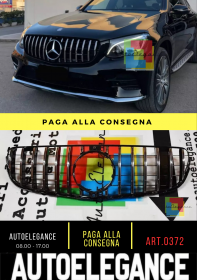 ⭐0372 Griglia Cromata  Mercedes GLC X253 Coup&eacute; C253 15-19 PANAMERICANA⭐