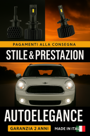 KIT LED LAMPADE ANABBAGLIANTI D1S 6000K ADATTO PER MINI COUNTRYMAN R60