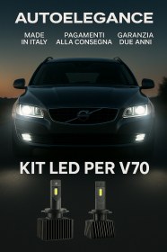 KIT LED D1S 6000K Anabbaglianti per Volvo V70 III | Luce Bianca CANBUS