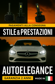 KIT LED D1S 6000K Anabbaglianti per Mercedes SLK R172 | Luce Bianca Fredda