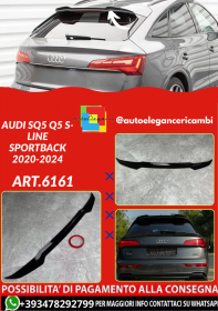 ART.6161 Spoiler Audi SQ5 / Q5 S-Line Sportback 2020–2024