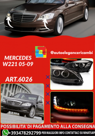 ART.6026  Frontscheinwerfer Mercedes S-Klasse W221 2005–2009